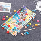 Wooden Montessori Educational Toys Set