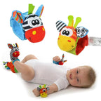 Cute Baby Rattle Wrist & Foot Socks – 2PCS Set