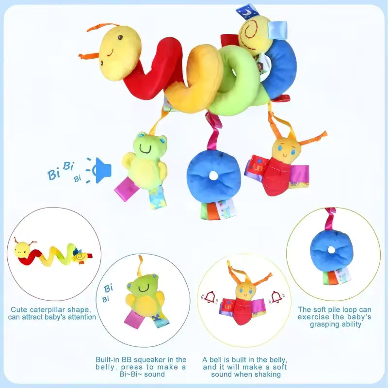Baby Spiral Stroller Activity Toy